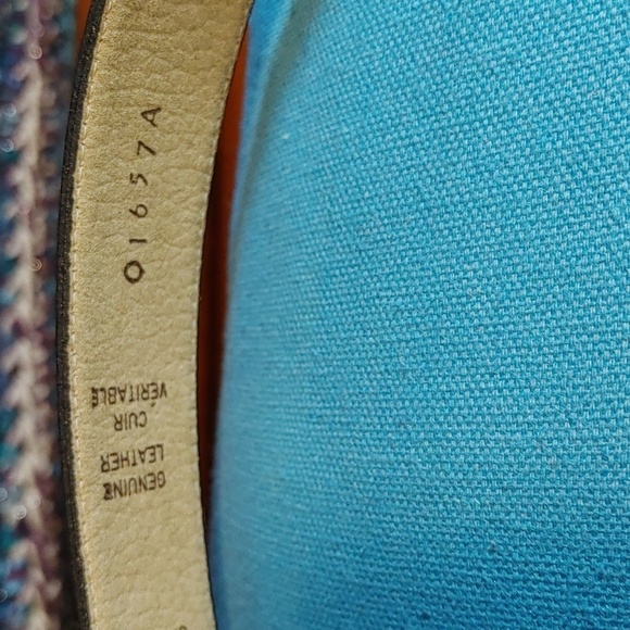 VINTAGE SIMPSONS HUNT CLUB LEATHER BELT - Picture 4 of 5